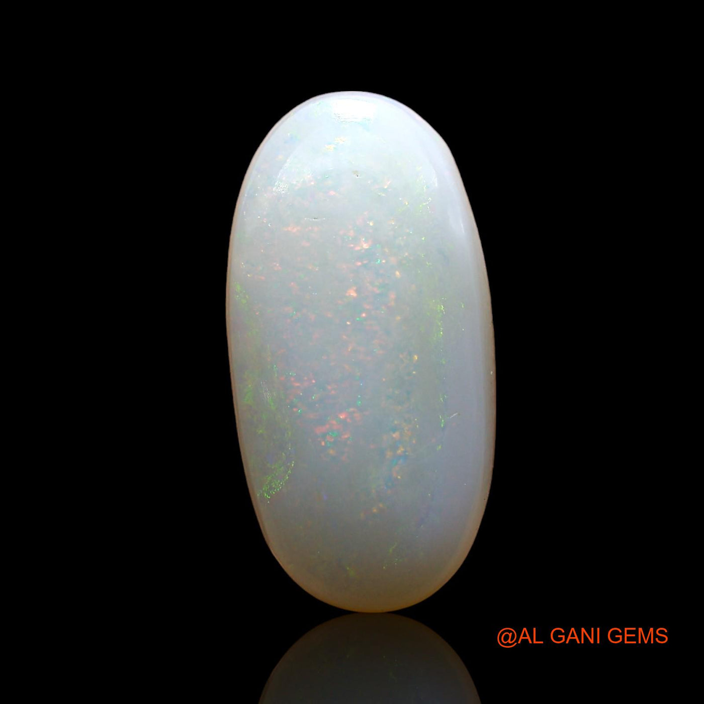3.00 Cts Natural Australian Fire Opal Loose Gemstone Oval Cabochon 16x8x4 mm AE-247