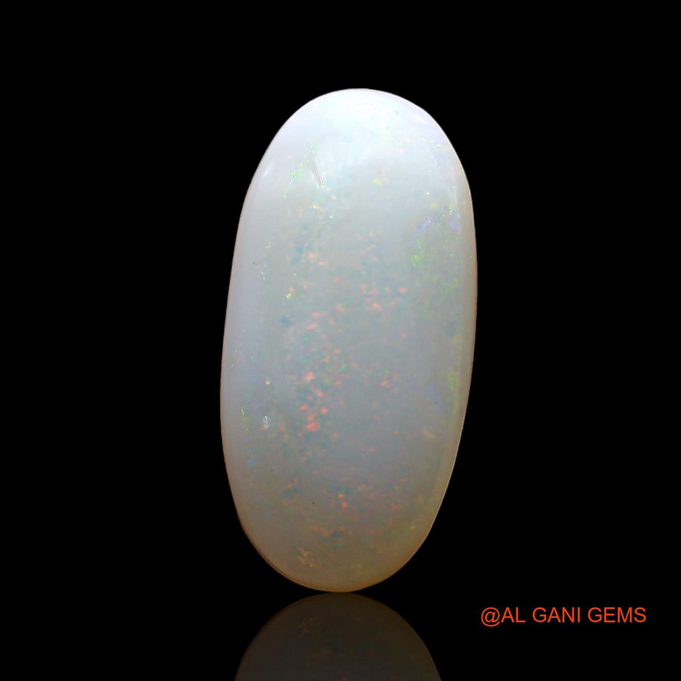 3.00 Cts Natural Australian Fire Opal Loose Gemstone Oval Cabochon 16x8x4 mm AE-247