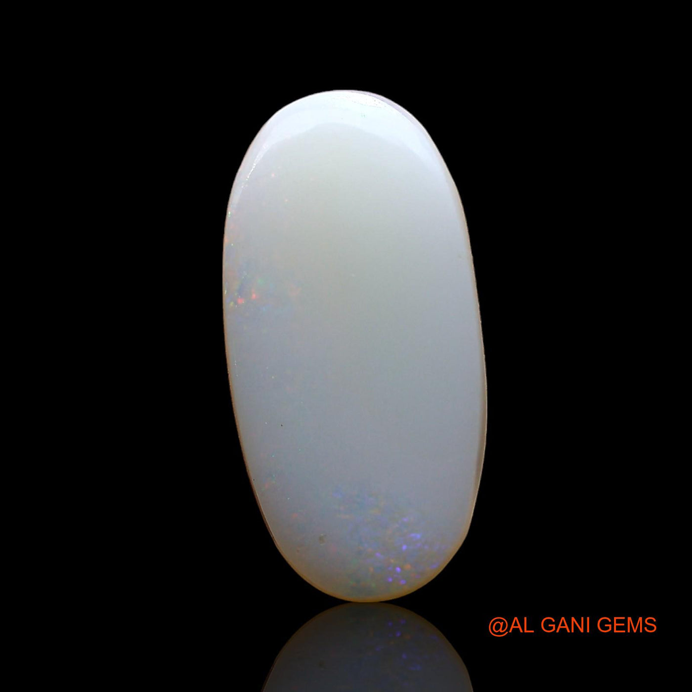 3.00 Cts Natural Australian Fire Opal Loose Gemstone Oval Cabochon 16x8x4 mm AE-247