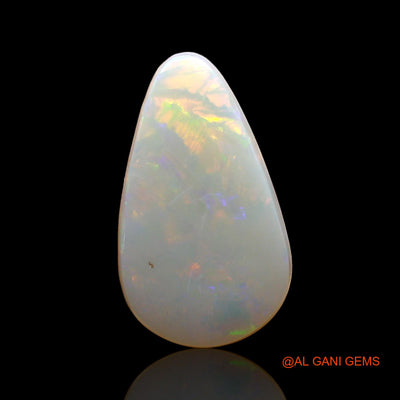 2.00 Cts Natural Australian Fire Opal Loose Gemstone Pear Cabochon 16x9x2 mm AE-248