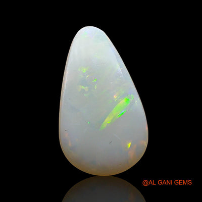 2.00 Cts Natural Australian Fire Opal Loose Gemstone Pear Cabochon 16x9x2 mm AE-248