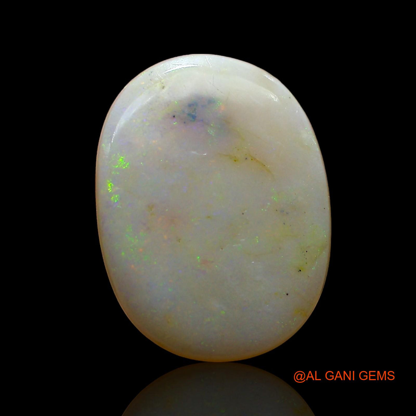 3.00 Cts Natural Australian Fire Opal Loose Gemstone Oval Cabochon 15x11x3 mm AE-249