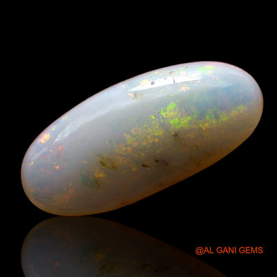 3.00 Cts Natural Australian Fire Opal Loose Gemstone Oval Cabochon 18x8x4 mm AE-250