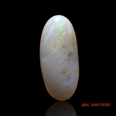 3.00 Cts Natural Australian Fire Opal Loose Gemstone Oval Cabochon 18x8x4 mm AE-250