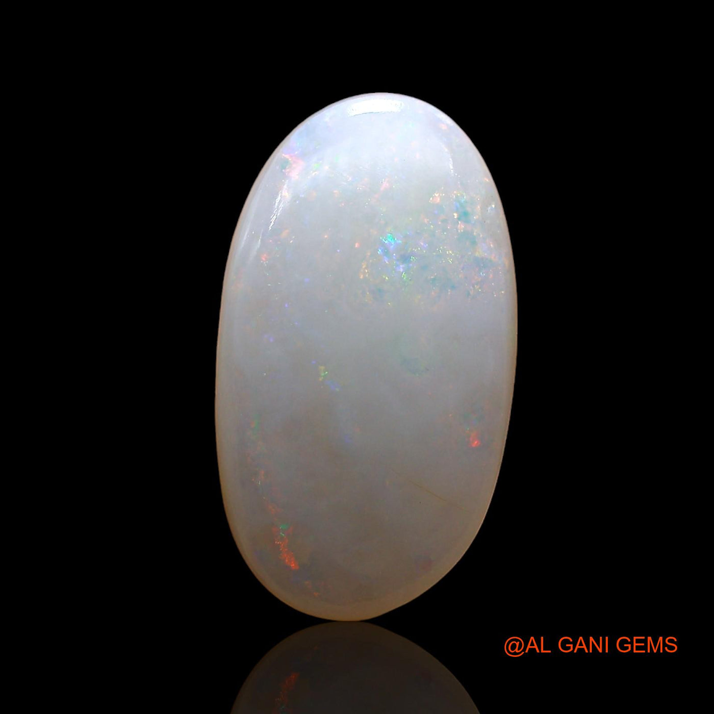 3.00 Cts Natural Australian Fire Opal Loose Gemstone Fancy Cabochon 16x9x4 mm AE-251