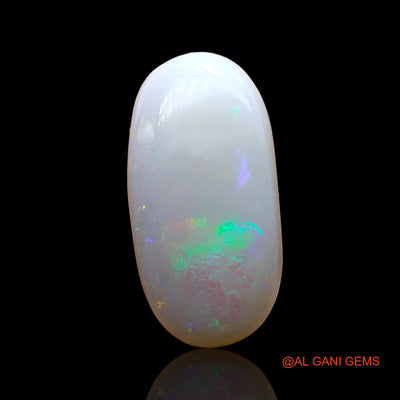 4.00 Cts Unheated Australian Fire Opal Loose Gemstone Oval Cabochon Natural 16x8x4 mm AE-252