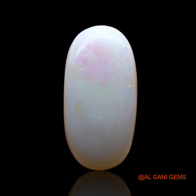 4.00 Cts Unheated Australian Fire Opal Loose Gemstone Oval Cabochon Natural 16x8x4 mm AE-252