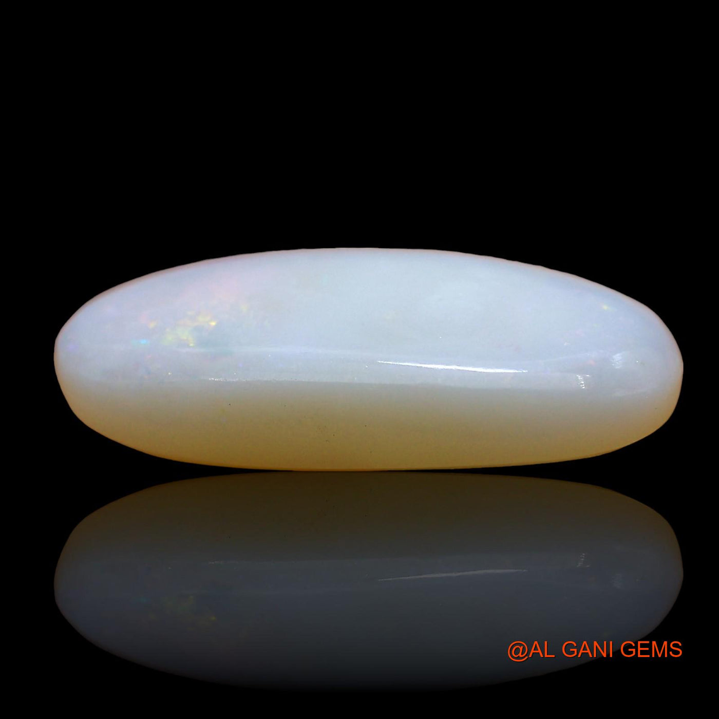 4.00 Cts Unheated Australian Fire Opal Loose Gemstone Oval Cabochon Natural 16x8x4 mm AE-252
