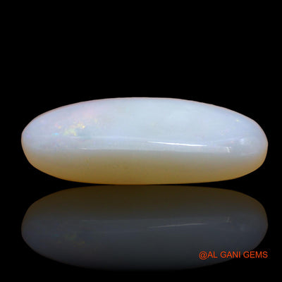 4.00 Cts Unheated Australian Fire Opal Loose Gemstone Oval Cabochon Natural 16x8x4 mm AE-252