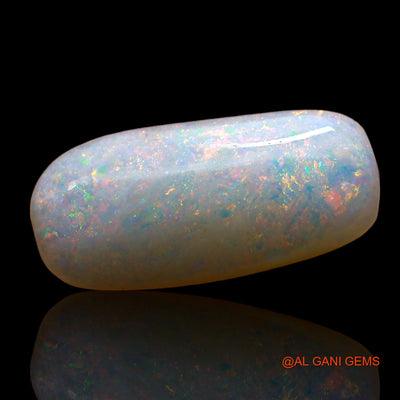 2.00 Cts Natural Australian Fire Opal Oval Cabochon Loose Gemstone For Jewelry 16x7x3 mm AE-253