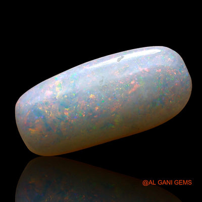 2.00 Cts Natural Australian Fire Opal Oval Cabochon Loose Gemstone For Jewelry 16x7x3 mm AE-253