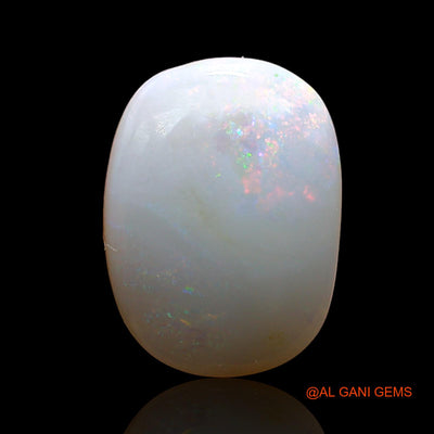 2.00 Cts Natural Australian Fire Opal Oval Cabochon Loose Gemstone For Jewelry 15x9x2 mm AE-257
