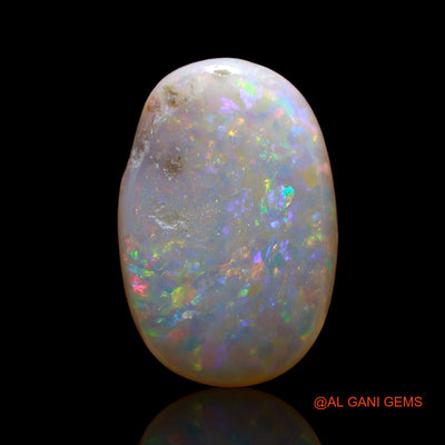 4.00 Cts Natural Australian Fire Opal Loose Gemstone Oval Cabochon 15x10x4 mm AE-258