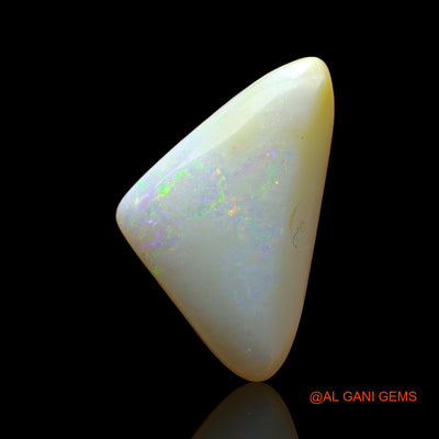 Natural Fire Opal Gemstone 3.00 Cts Loose Trillion Cabochon From Australia 15x9x3 mm AE-259