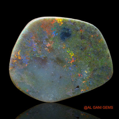 Natural Fire Opal Gemstone 9.00 Cts Loose Fancy Cabochon From Australia 19x15x4 mm AE-25