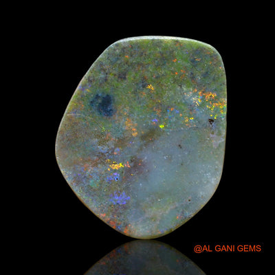 Natural Fire Opal Gemstone 9.00 Cts Loose Fancy Cabochon From Australia 19x15x4 mm AE-25
