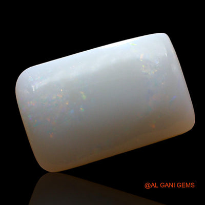 Natural Untreated Fire Opal Loose Gemstone Square Cabochon From Australia 4.00 Cts 14x9x4 mm AE-260