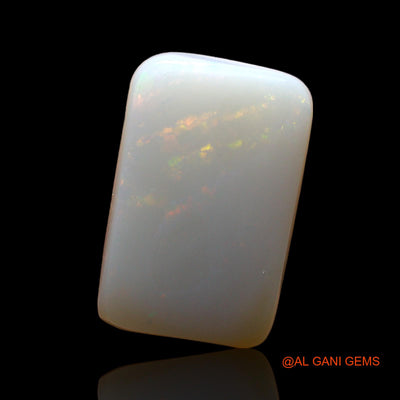 Natural Untreated Fire Opal Loose Gemstone Square Cabochon From Australia 4.00 Cts 14x9x4 mm AE-260