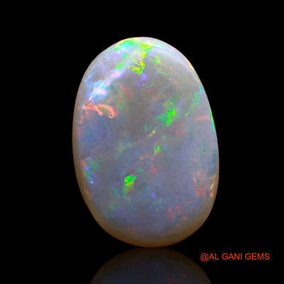 4.00 Cts Natural Australian Fire Opal Loose Gemstone Oval Cabochon 14x10x4 mm AE-261
