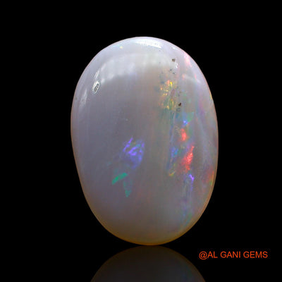 4.00 Cts Natural Australian Fire Opal Loose Gemstone Oval Cabochon 14x10x4 mm AE-261