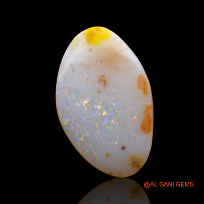 3.00 Cts Natural Australian Fire Opal Loose Gemstone Fancy Cabochon 15x9x4 mm AE-262