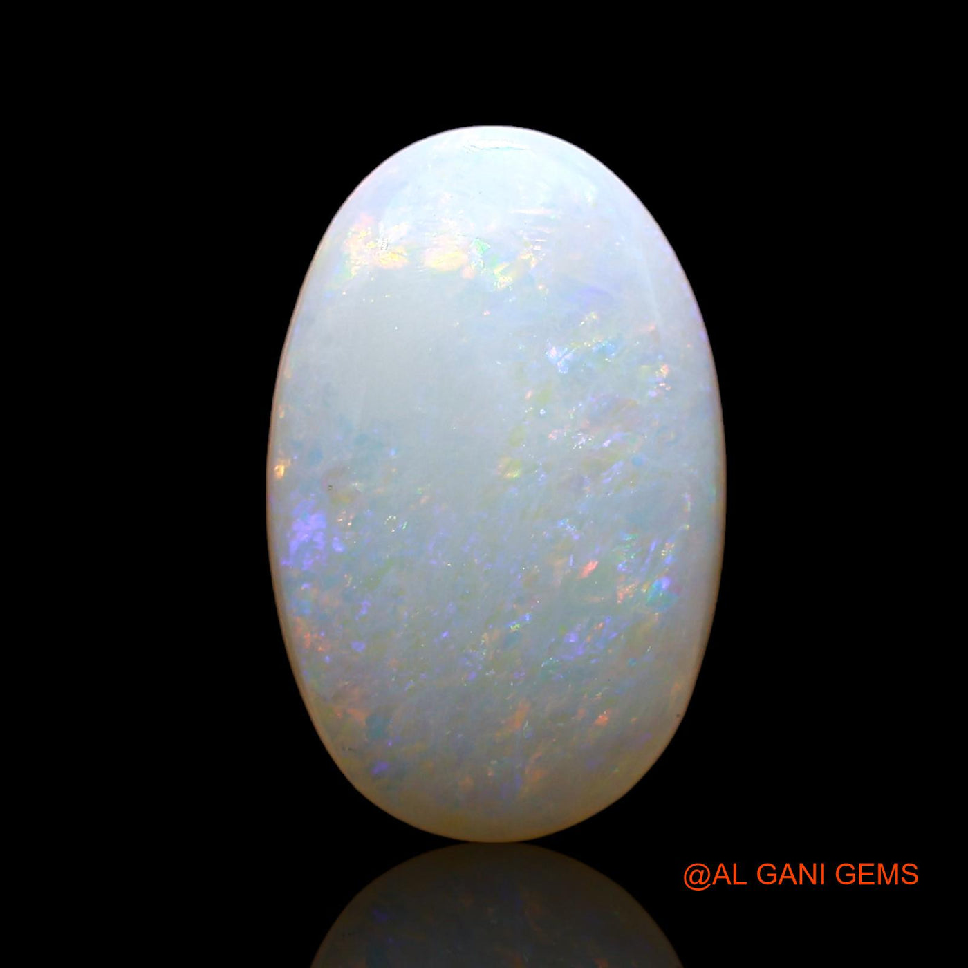 3.00 Cts Natural Australian Fire Opal Oval Cabochon Loose Gemstone For Jewelry 15x9x4 mm AE-263