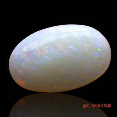 3.00 Cts Natural Australian Fire Opal Oval Cabochon Loose Gemstone For Jewelry 15x9x4 mm AE-263