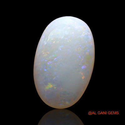 3.00 Cts Natural Australian Fire Opal Oval Cabochon Loose Gemstone For Jewelry 15x9x4 mm AE-263