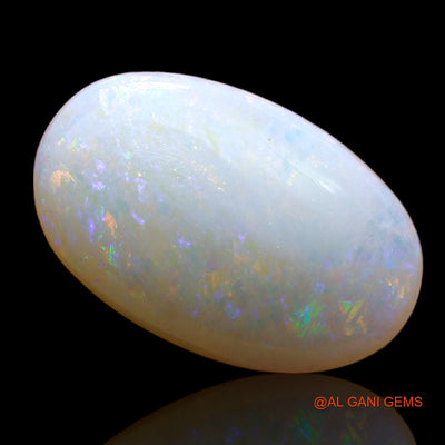 3.00 Cts Natural Australian Fire Opal Oval Cabochon Loose Gemstone For Jewelry 15x9x4 mm AE-263