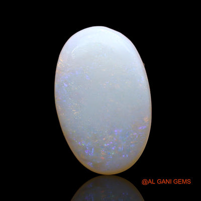 3.00 Cts Natural Australian Fire Opal Oval Cabochon Loose Gemstone For Jewelry 15x9x4 mm AE-263