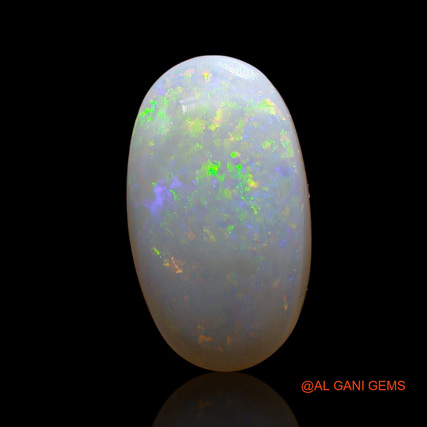 3.00 Cts Natural Australian Fire Opal Loose Gemstone Oval Cabochon 15x9x3 mm AE-266