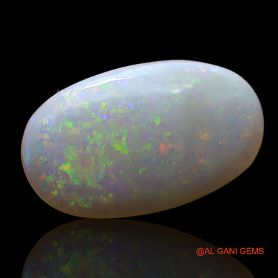 3.00 Cts Natural Australian Fire Opal Loose Gemstone Oval Cabochon 15x9x3 mm AE-266