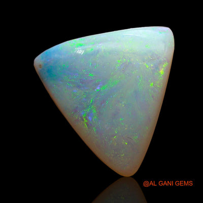 3.00 Cts Natural Australian Fire Opal Loose Gemstone Trillion Cabochon 12x12x3 mm AE-269