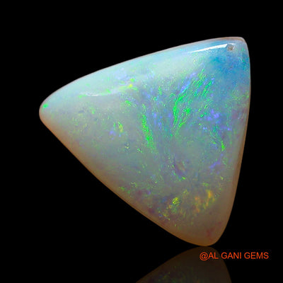 3.00 Cts Natural Australian Fire Opal Loose Gemstone Trillion Cabochon 12x12x3 mm AE-269