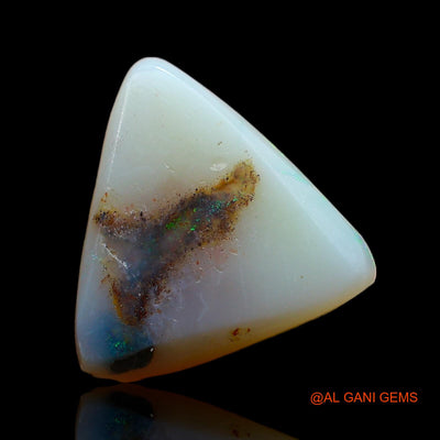 3.00 Cts Natural Australian Fire Opal Loose Gemstone Trillion Cabochon 12x12x3 mm AE-269