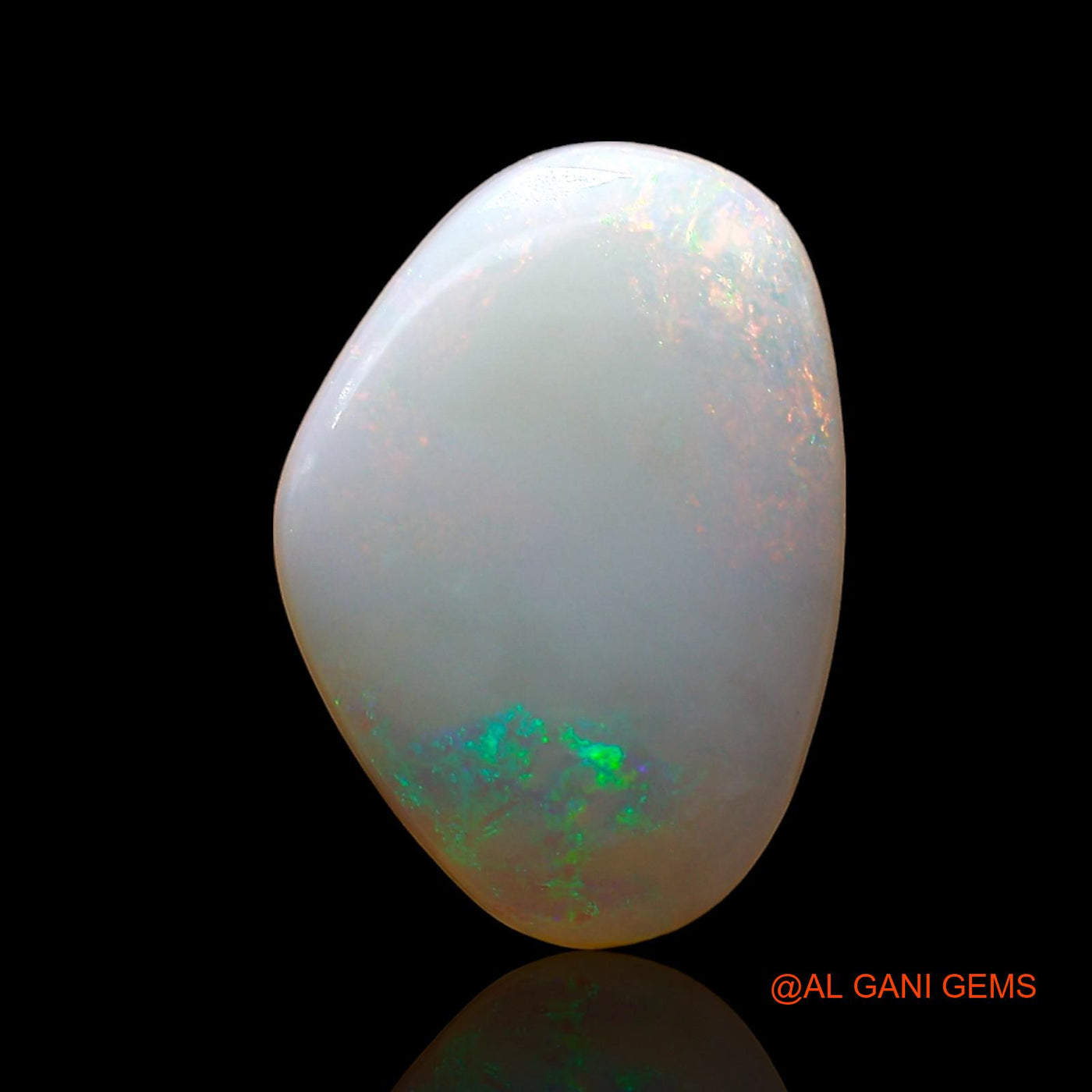 3.00 Cts Natural Australian Fire Opal Fancy Cabochon Loose Gemstone For Jewelry 15x11x3 mm AE-271
