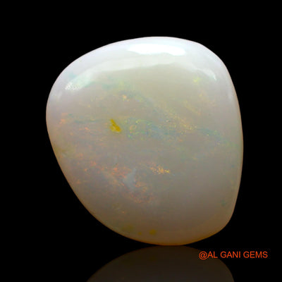 Natural Fire Opal Gemstone 3.00 Cts Loose Fancy Cabochon From Australia 14x12x3 mm AE-272