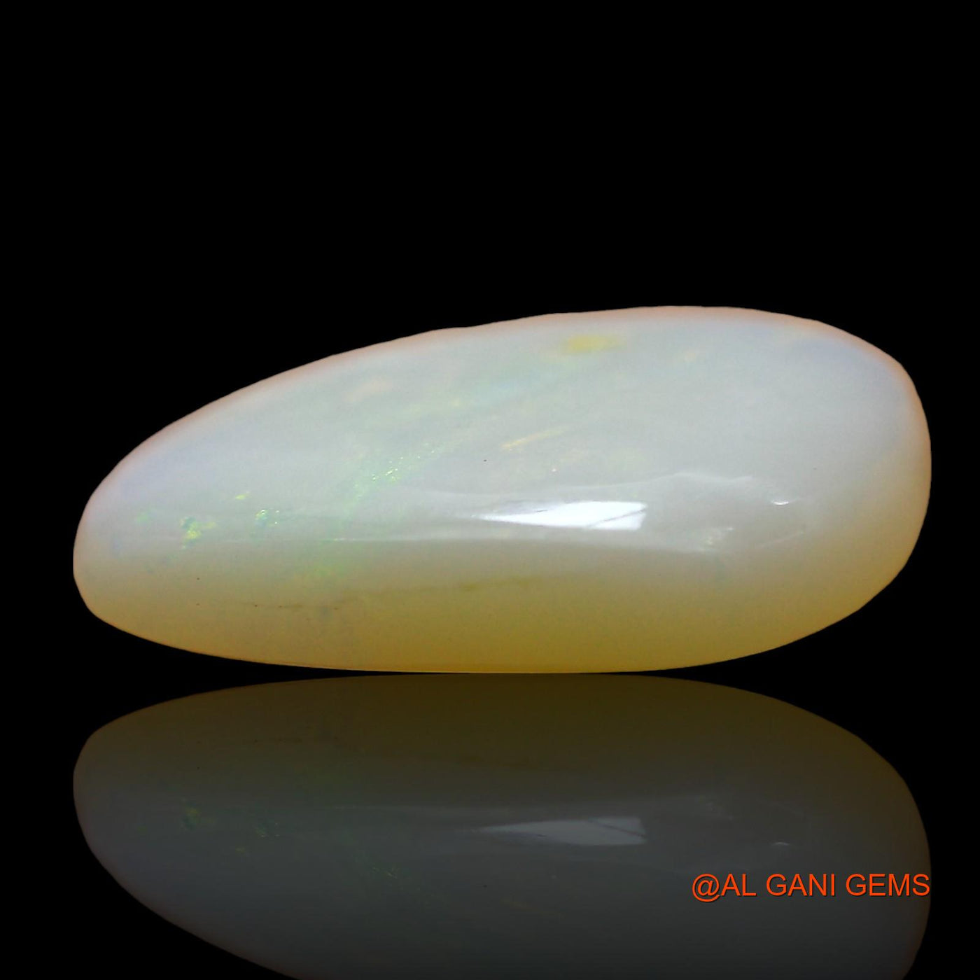 Natural Fire Opal Gemstone 3.00 Cts Loose Fancy Cabochon From Australia 14x12x3 mm AE-272