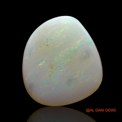 Natural Fire Opal Gemstone 3.00 Cts Loose Fancy Cabochon From Australia 14x12x3 mm AE-272