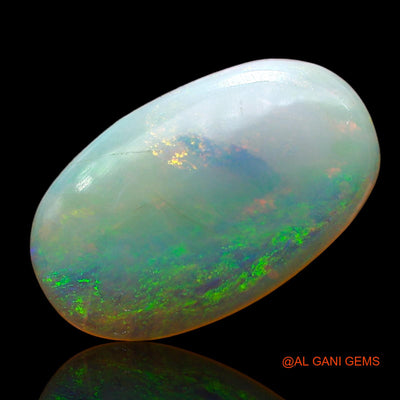2.00 Cts Natural Australian Fire Opal Oval Cabochon Loose Gemstone For Jewelry 15x9x3 mm AE-273