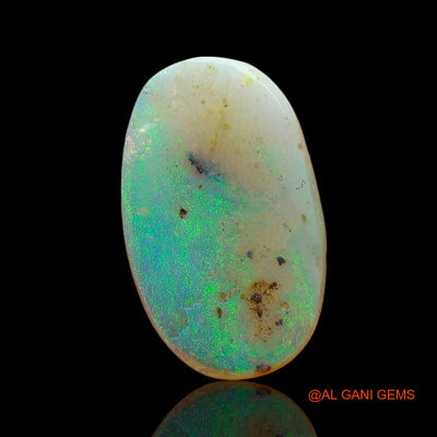 2.00 Cts Natural Australian Fire Opal Oval Cabochon Loose Gemstone For Jewelry 15x9x3 mm AE-273