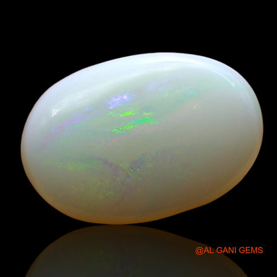 Natural Untreated Fire Opal Loose Gemstone Oval Cabochon From Australia 3.00 Cts 15x10x4 mm AE-274