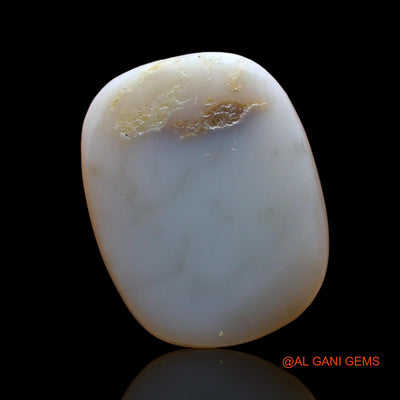 2.00 Cts Unheated Australian Fire Opal Loose Gemstone Oval Cabochon Natural 14x11x2 mm AE-275