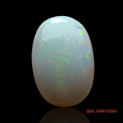 Natural Fire Opal Gemstone 3.00 Cts Loose Oval Cabochon From Australia 14x10x4 mm AE-276