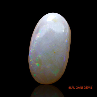 3.00 Cts Natural Australian Fire Opal Loose Gemstone Oval Cabochon 15x8x4 mm AE-278