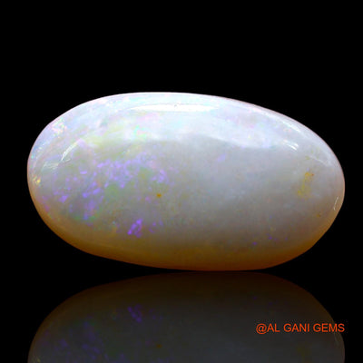 3.00 Cts Natural Australian Fire Opal Loose Gemstone Oval Cabochon 15x8x4 mm AE-278