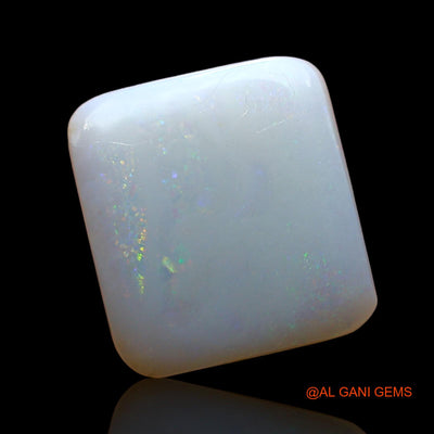3.00 Cts Natural Australian Fire Opal Square Cabochon Loose Gemstone For Jewelry 12x11x2 mm AE-279