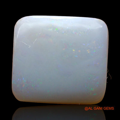 3.00 Cts Natural Australian Fire Opal Square Cabochon Loose Gemstone For Jewelry 12x11x2 mm AE-279