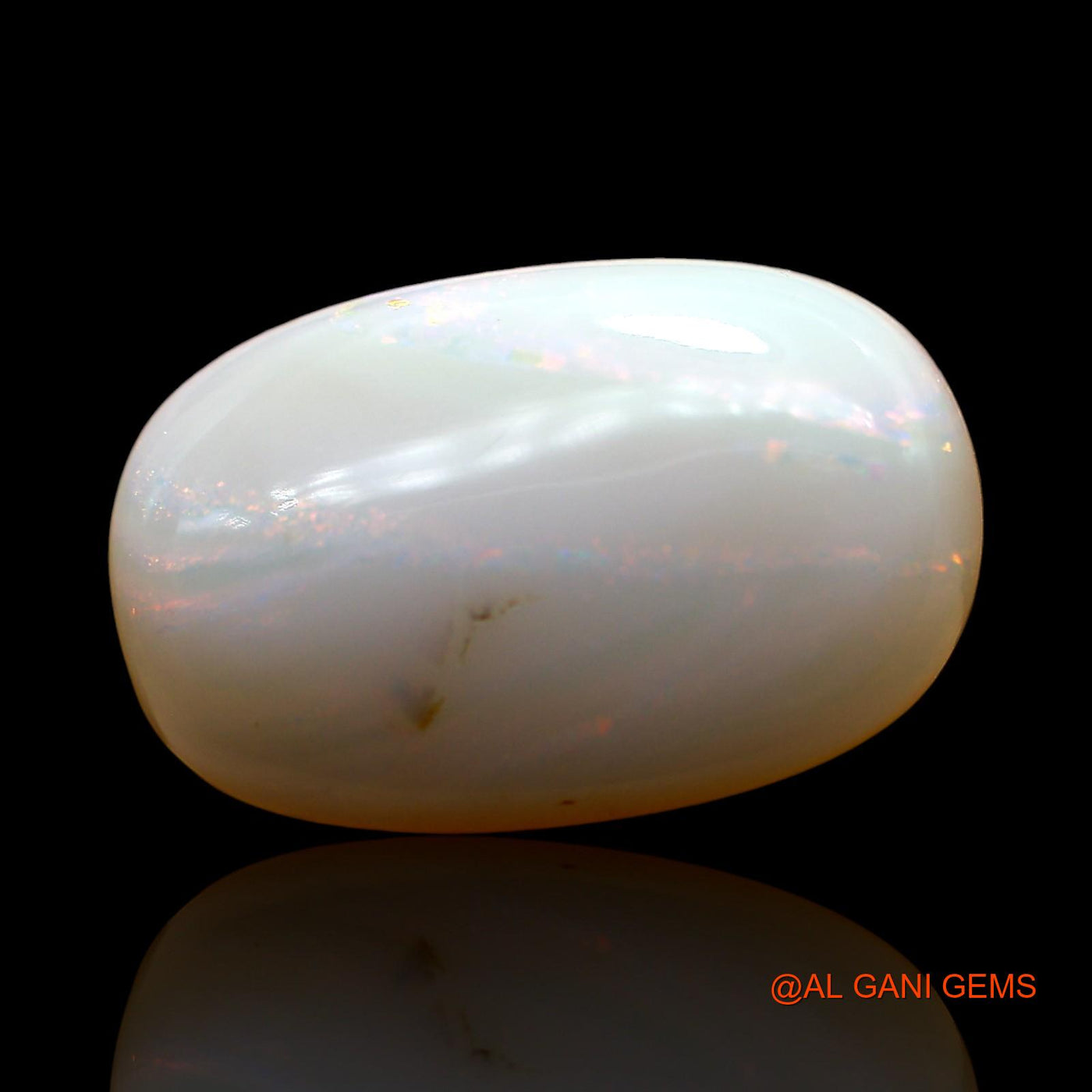 9.00 Cts Natural Australian Fire Opal Loose Gemstone Oval Cabochon 20x13x5 mm AE-27