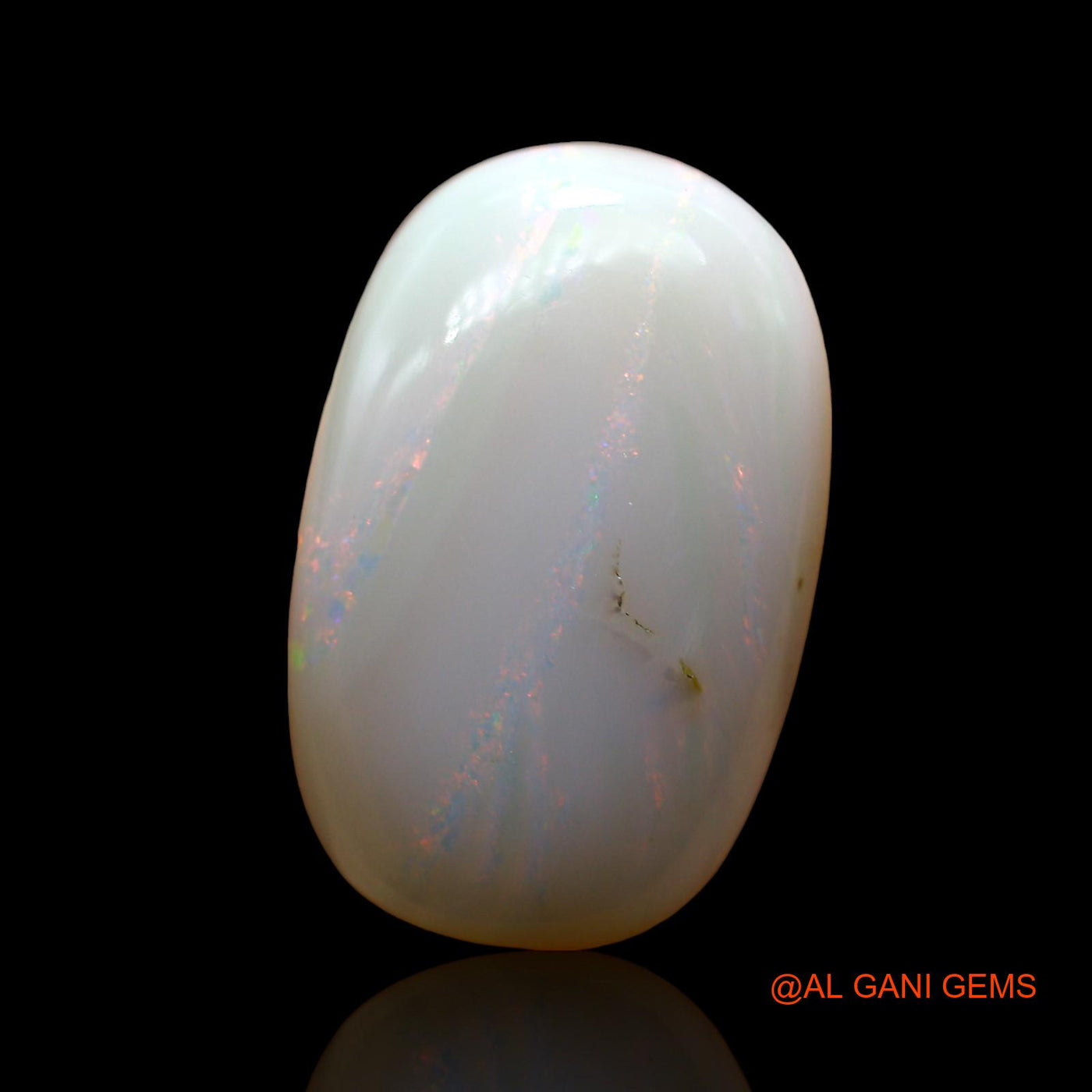 9.00 Cts Natural Australian Fire Opal Loose Gemstone Oval Cabochon 20x13x5 mm AE-27